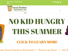 Tablet Screenshot of food-finders.org