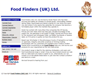 Tablet Screenshot of food-finders.co.uk